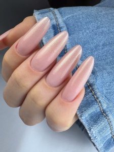 Gel de constructie 3 in 1,B nails ,Shine cover gold (cover cu sclipici auriu ) - 50g - Img 3