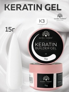 Gel pentru constructia unghiilor, Keratin Builder Gel, K3