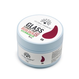 Gel pentru constructie 15 gr, Glass Candy Pop Builder Gel 08