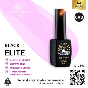 OJA SEMIPERMANENTA BLACK ELITE, GLOBAL FASHION 8 ML, 090
