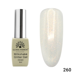 Ojă semipermanentă Milkshake Glitter 260 - TPO Free