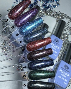 Oja Semipermanenta Peacock , Global Fashion 8 ML, 02