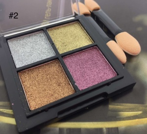 Paleta pigmenti pentru unghii Mirror 4 în 1, 002