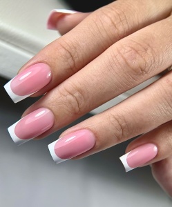 Rubber base Base coat color B nails Ballerina