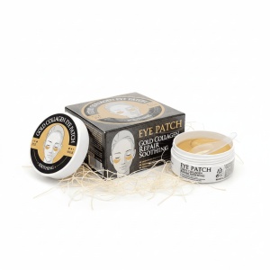 Set 60 Masti pentru Ochi, cu Aur, Colagen si Spirulina, Wokali, Eye Patch - Img 2