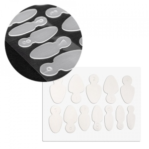 Soft Silicone French Pads pentru oval scurt