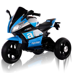 Jucarie Motocicleta Cu Acumulator Pentru Copii Cu Roti Ajutatoare - Img 3