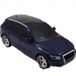 Masina Audi Q7, Fata-Spate-Stanga-Dreapta, Volan inclus, RC 1:18, Bleomarin - Img 7