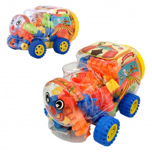 Set Cuburi pentru Construit 82 piese, Multi Color - Img 6
