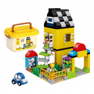 Set Cuburi pentru Construit, Villa de lux, 123 buc - Img 1