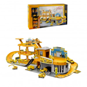 Set Masinute ,Parcare supraetajata, 82 piese,multicolor - Img 6