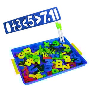 Set Mini Tabla Magnetica pentru copii, litere si cifre, multicolor - Img 3