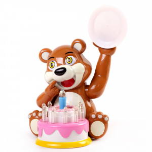 Jucarie Interactiva, Party Bear, Cu aruncator de placinte, lumini Si Sunet - Img 7