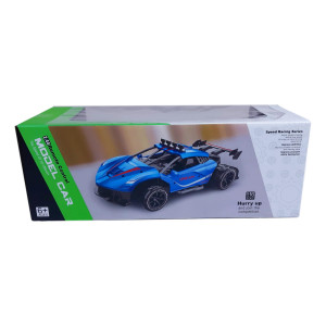 Masina Bugatti, Comanda prin controler de mana, Acumulator Reincaracbil, cu Telecomanda RC 1:16, 2.4Ghz, Albastru - Img 5