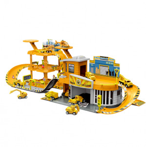 Set Masinute ,Parcare supraetajata, 82 piese,multicolor - Img 3
