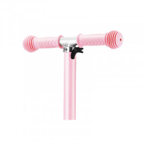 Trotineta Pentru Copii, MANINI, 5 in 1, Cu 3 Roti Luminoase, Ghidon Reglabil Pe Inaltime, Scaun Detasabil, Culoare Roz - Img 5