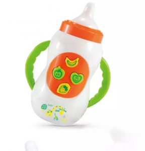 Jucarie interactiva bebelusi biberon, Multicolor - Img 3