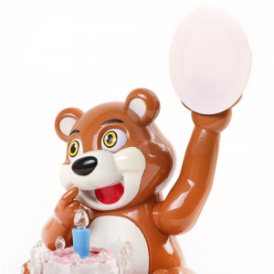 Jucarie Interactiva, Party Bear, Cu aruncator de placinte, lumini Si Sunet - Img 6
