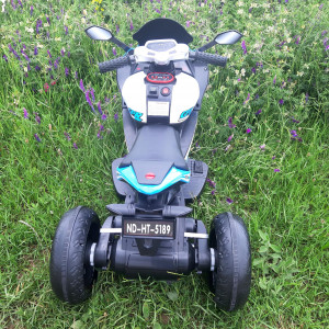 Jucarie Motocicleta Cu Acumulator Pentru Copii Cu Roti Ajutatoare - Img 14