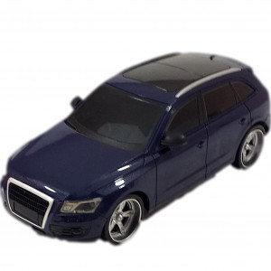 Masina Audi Q7, Fata-Spate-Stanga-Dreapta, Volan inclus, RC 1:18, Bleomarin - Img 8