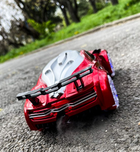Masina cu telecomanda RC 2.4 Gz Drift, Vapori Apa, Concept Telecomanda USB, Incarcarea USB, Rosu - Img 27