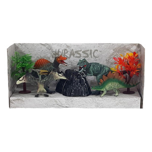 Set 4 Figurine Dinozauri, accesorii Jurassic World incluse - Img 4