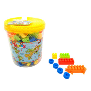 Set Cuburi pentru Construit 245 piese, Multi Color - Img 8