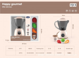 Blender de jucarie cu sunete, lumini si fructe incluse - Img 3