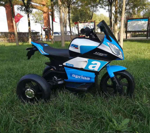 Jucarie Motocicleta Cu Acumulator Pentru Copii Cu Roti Ajutatoare - Img 7