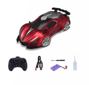 Masina cu telecomanda RC 2.4 Gz Drift, Vapori Apa, Concept Telecomanda USB, Incarcarea USB, Rosu - Img 48