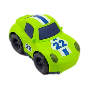 Masina frictiune Car Fun, Lumini si sunete, 18M+, Verde - Img 3