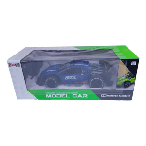 Masina Bugatti, Comanda prin controler de mana, Acumulator Reincaracbil, cu Telecomanda RC 1:16, 2.4Ghz, Albastru - Img 6