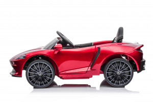 Masinuta electrica pentru copii Manini Mclaren GT, 12V7AH, 2*35W Motoare, roti EVA, scaun piele ecologica, Rosu Memphis - Img 8