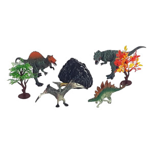Set 4 Figurine Dinozauri, accesorii Jurassic World incluse - Img 1