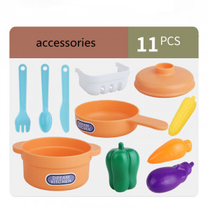 Set Mini Bucatarie multifunctionala pentru copi,13 piese, multicolora - Img 7