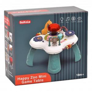 Masa Mini de joc Happy Zoo Animale, 18L+ - Img 12