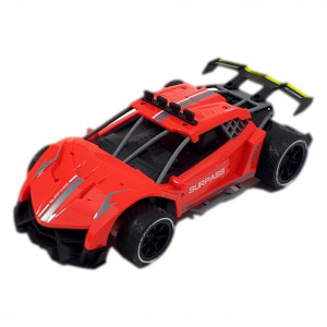 Masina Lamborghini, Comanda prin controler de mana, Acumulator Reincaracbil, cu Telecomanda RC 1:16, 2.4Ghz, Rosie - Img 5