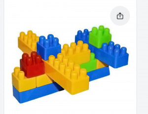 Set Cuburi pentru Construit 82 piese, Multicolor - Img 11