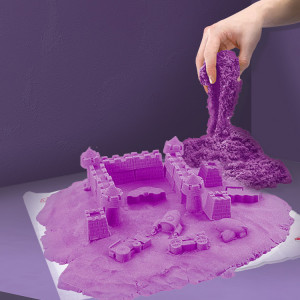 Set Nisip kinetic magic modelator, 1kg cu forme si accesorii - Img 5