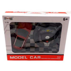 Masina Audi Q7, Fata-Spate-Stanga-Dreapta, Volan inclus, RC 1:18, rosu - Img 6