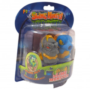 Set 2 Figurine Monstri Slime, Multicolor - Img 3