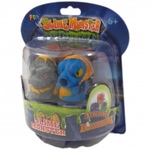Set 2 Figurine Monstri Slime, Multicolor - Img 4