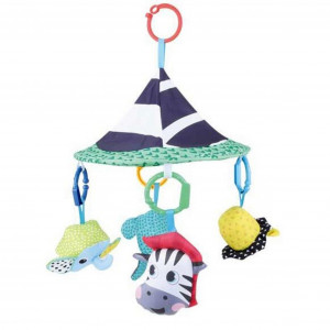 Set Cort de joaca pentru bebelusi, cu saltea pufoasa, stil indian Teepee - Img 7