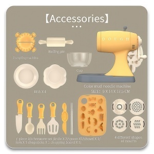 Set Pasta, lut si nisip modelabil - Img 6