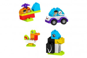 Set Puzzle pentru copii Creativ Set cuburi de constructie, ansamblu Fun DIY, 180 piese - Img 5