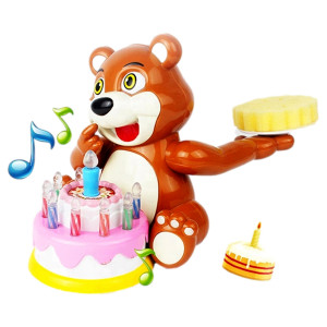 Jucarie Interactiva, Party Bear, Cu aruncator de placinte, lumini Si Sunet - Img 2