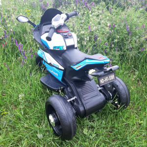 Jucarie Motocicleta Cu Acumulator Pentru Copii Cu Roti Ajutatoare - Img 13