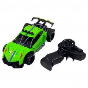 Masina Lamborghini, Comanda prin controler de mana, Acumulator Reincaracbil, cu Telecomanda RC 1:16, 2.4Ghz, Verde - Img 2