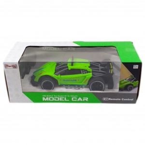 Masina Lamborghini, Comanda prin controler de mana, Acumulator Reincaracbil, cu Telecomanda RC 1:16, 2.4Ghz, Verde - Img 4