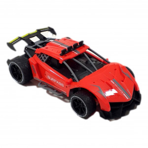 Masina Lamborghini, Comanda prin controler de mana, Acumulator Reincaracbil, cu Telecomanda RC 1:16, 2.4Ghz, Rosie - Img 6
